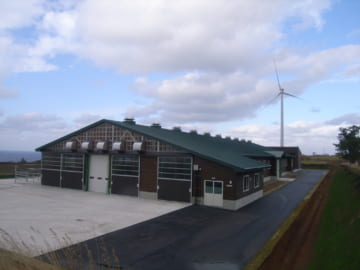 平成31年度施行 平成30年度繰越分 肉牛改良センター建設事業 牛舎建設（電気設備工事）